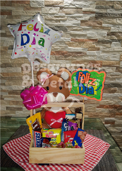 DETALLE DULCE + PELUCHE